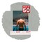 Light Grey Suede Mat Board for 10x16 Frames - Fits 8.5x11 Photos